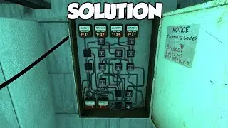INFRA - Breaker Box Puzzle Solution | Gate Control (Red & Blue Wires) | Floodgate Control Room