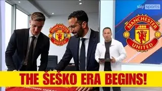  Benjamin Sesko Reaches Personal Agreement With United In The Morning.
