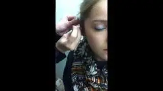 Cartilage piercing... SCHOOL BATHROOM STYLE!