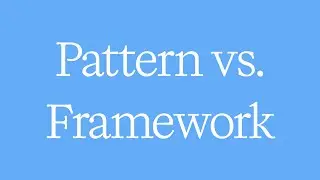 Agile Kata Short: A Pattern Not A Framework
