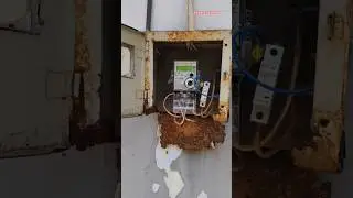 old se new electric metre box|electric meter box replacement#shorts #short #metre #electricaltips