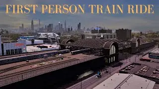 First Person Train Ride | Cities: Skylines | Noire City
