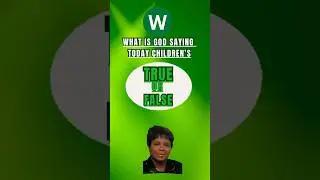 CHILDREN'S BIBLE TRIVIA TRUE OR FALSE #kidsvideos #childrensstories #childrens