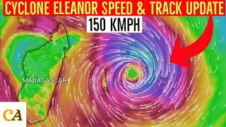Cyclone Eleanor Speed & Track Update | Meteo Maurice Today - Feb 18, 2024