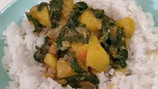 Day 2 Dinner - Sweet Potato Peanut Stew!