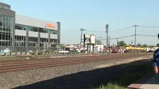RIDGEFIELD PARK, NJ 2015 003 4 NYS&W SD60 Slowly Move Freight Up The Line But Don't Pass Me
