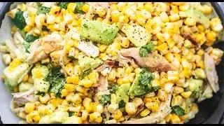 Chicken Avocado Corn Salad