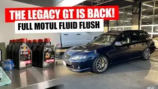 Driving My Legacy GT Wagon for the FIRST TIME IN 14 MONTHS!