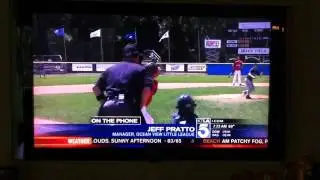 Ocean View Little League coverage on morning news