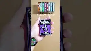 ASMR unboxing - Nico Robin ONE PIECE playing cards