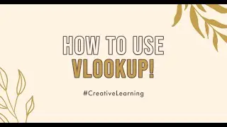 How to use VLOOKUP in Google Sheet 🙋