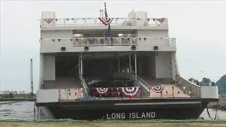 Eastern Shipbuilding launched new Long Island ferry