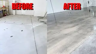 Polyaspartic Grind And Seal + DIY Epoxy Floor Gone WRONG!