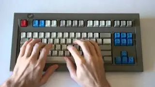 IBM Industrial SSK Typing Test (Buckling Springs) - KeyChatter.com