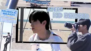 “여기는 산타모니카~ 저는 모카를 좋아하죠😆” | HD BEHIND (ATEEZ)