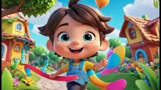 Toy Boomerangs Go Loop Loop Loo | English Nursery Rhyme | Kids Songs | Baby Music