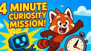 Epic Robot & Animal Adventure! | Fast, Fun, Educational Kids Animation (4 Minutes)