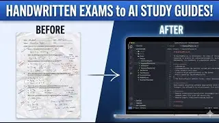 Claude Code: Convert Handwritten Exemplars Exams into Teaching Resources