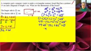 NonLinear Systems Word Problem 1 - captioned