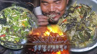 Catching Fish & Frogs in Cambodia Cooking a Traditional Wild Feast