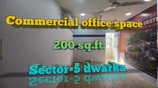 FOR RENT | 200 sq.ft. furnish commercial office space/shop | sector-5 dwarka | 20,000 pm| 9958494666