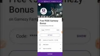 gamezy offers get free ₹500 gamezy bonus in phone pey