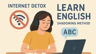 Internet Detox  Learn English 👌 Shadowing Method 