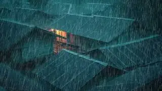 No Ads Rain Sounds for Sleeping &ndash; Tin Roof Rainstorm ASMR for Long, Uninterrupted Sleep