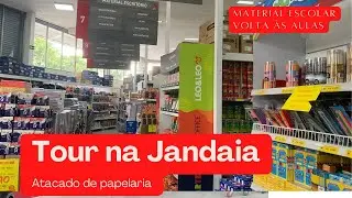 Volta às aulas | Material escolar em  um ATACADO DE PAPELARIA -  Tour papelaria JANDAIA  2023 📚📕✏️