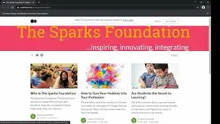 The Sparks Foundation | Task : Testing (Automated)