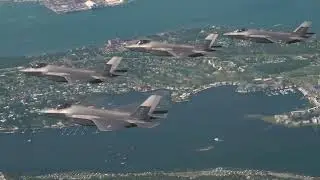 F-35A Lightning IIs Take Flight - CF25-2