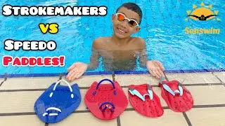 Обзор весл! Strokemakers против Speedo! Что лучше? Вольный стиль, плавание на спине