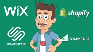 Wix vs Squarespace vs Shopify vs BigCommerce | Which ONE is BETTER?! (Best Website Builder 2023)