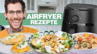 3 neue Airfryer Rezepte, die Du lieben wirst 😍