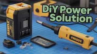 Tearing Apart Battery Packs To Power A Soldering Iron