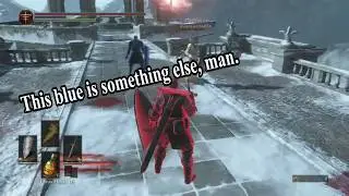 Blues are pretty special - Dark Souls 3 (invasion)