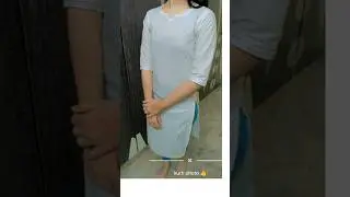 July 6, 2024 white kurti Indian style ### stitching lovers