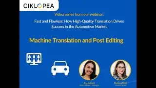 Machine Translation and Post Editing