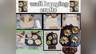 amazing wall hanging crafts | unique room decor craft | recycling project |  the artz