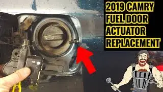 2018 - 2024 TOYOTA CAMRY FUEL DOOR ACTUATOR REPLACEMENT