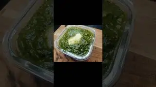 Authentic Sarson Ka Saag 🌿✨ #vankitkitchen Punjabi Winter Favorite! #DesiFlavors