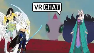 NEVER RISE TENSIONS IN A MEETING...Azara and Celebi Have a Meeting with Raziel and Azrael - VRChat