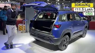New Maruti Brezza ZXI CNG 2023 - Boot Space, Features, ₹11.5 Lakh | Segment King