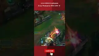 Samira Quadra Kill | WATCH TILL THE END | LUCKY QUADRA #fyp #lol #samira #leagueoflegends