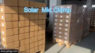 Solar Mid Clamps Packing