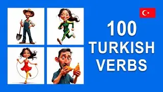 100 Most Common Turkish Verbs | Learn Turkish Fast and Fun