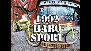 1992 Haro Sport Bashguard Custom Old School BMX @ Harvester Bikes