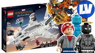 First LEGO Marvel Spiderman Far From Home Sets For Summer 2019!