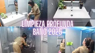 LIMPIEZA PROFUNDA del BAÑO ✨DECORACIÓN y FUERA RUIDO VISUAL