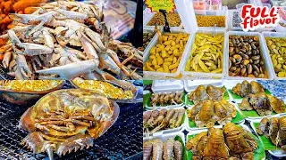 Seafood Market Thailand | Don Hoi Lot Market | ตลาดดอนหอยหลอด สมุทรสงคราม | Thai Street Food